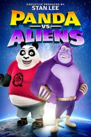 Panda vs. Aliens poster