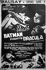 Batman Fights Dracula poster
