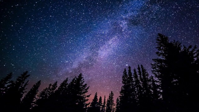 Watch Night Sky With Nature Sounds with 432hz nature sound track for sleep Online