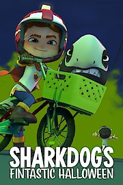 Sharkdog's Fintastic Halloween poster