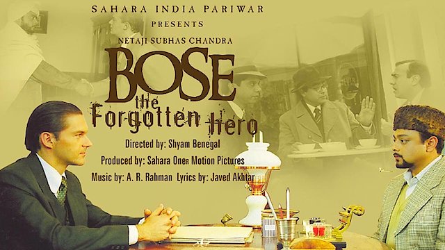 Watch Netaji Subhas Chandra Bose: The Forgotten Hero Online