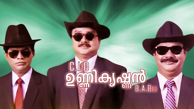 Watch CID Unnikrishnan BA Bed Online