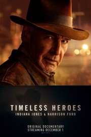 Timeless Heroes: Indiana Jones and Harrison Ford poster