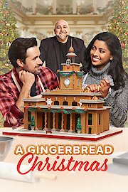 A Gingerbread Christmas poster