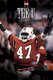 30 for 30: The U poster