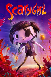 Scary girl poster