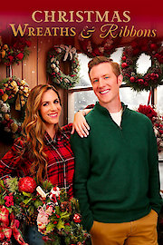 Christmas Wreaths and Ribbons