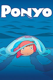 Ponyo on the Cliff by the Sea poster