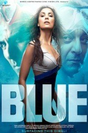 Blue poster