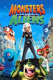 Monsters vs. Aliens poster