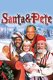 Santa and Pete poster