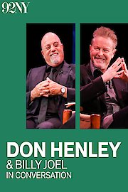 Don Henley in conversation with Billy Joel poster