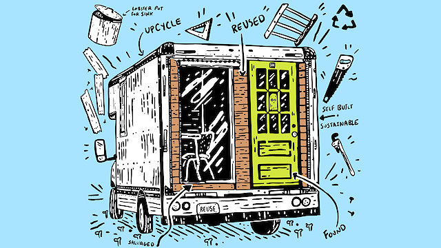 Watch The Box Truck Film: Building a Reuseful Home Online