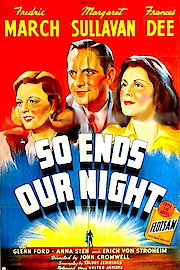 So Ends Our Night poster