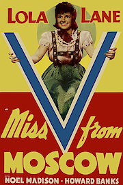 Miss V From Moscow - Digital poster
