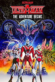 Ultraman USA The Adventure Begins poster
