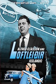 Alfred Eliasson and Loftleidir Icelandic poster