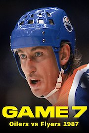 Game 7 Oilers vs Flyers 1987 poster