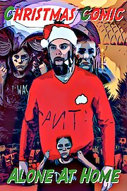 Christmas Comic Alone At Home poster