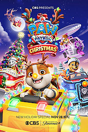 A PAW Patrol Christmas poster