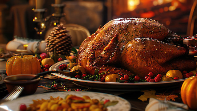 Watch Thanksgiving Yule Log Online