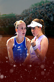 Polina Kudermetova - Jelena Ostapenko