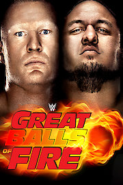 WWE Great Balls of Fire poster