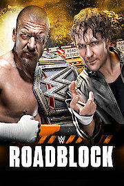 WWE Roadblock 2016 poster