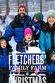 Fletcher's Family Farm at Christmas 2024 poster