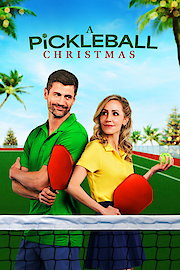 A Pickleball Christmas poster