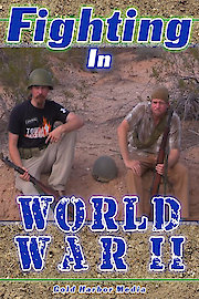 Fighting in World War II poster