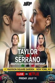 Countdown: Taylor vs. Serrano poster