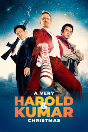 A Very Harold & Kumar Christmas poster