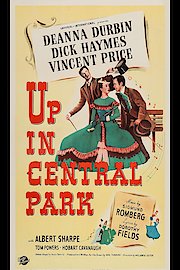 Up In Central Park poster