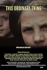 This Ordinary Thing poster
