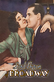 Lord Byron of Broadway poster