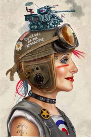 La chica del tanque poster