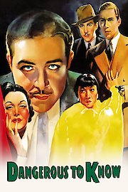 Dangerous to Know poster