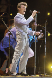 David Bowie: Live poster