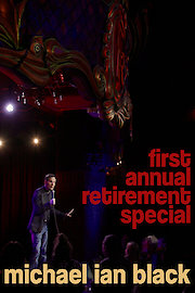 Michael Ian Black: First Annual Retirement Special poster