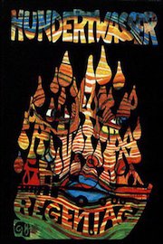 Hundertwasser's Rainy Day poster