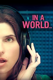 In A World... poster