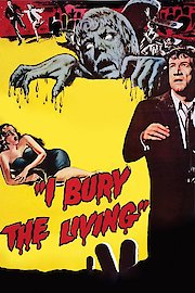 I Bury the Living poster