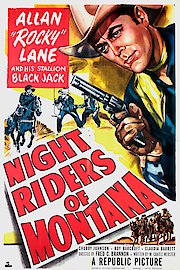 Night Riders Of Montana poster