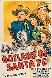 Outlaws Of Santa Fe poster