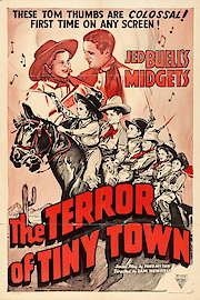 The Terror of Tiny Town poster