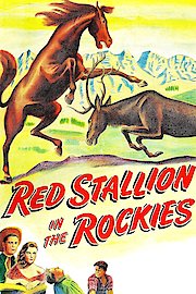 Red Stallion in the Rockies poster