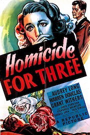 Homicide For Three poster