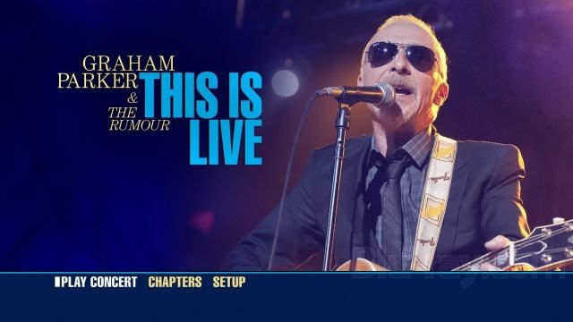 Graham Backdrop Graham Parker and the Rumour: This is Live - Where to Watch Movie