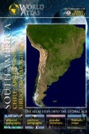 The World Atlas  SOUTH AMERICA: CHILE, ARGENTINE, URUGUAY, PARAGUAY